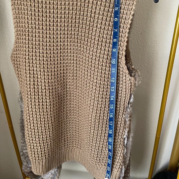 Bagatelle XS Real Rabbit Fur Vest Luxe Layer for Fall/Winter - Picture 11 of 12